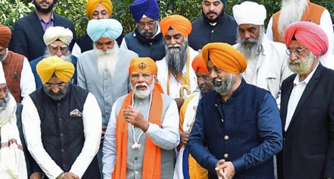 PM Modi to host Sikh delegation at his residence today