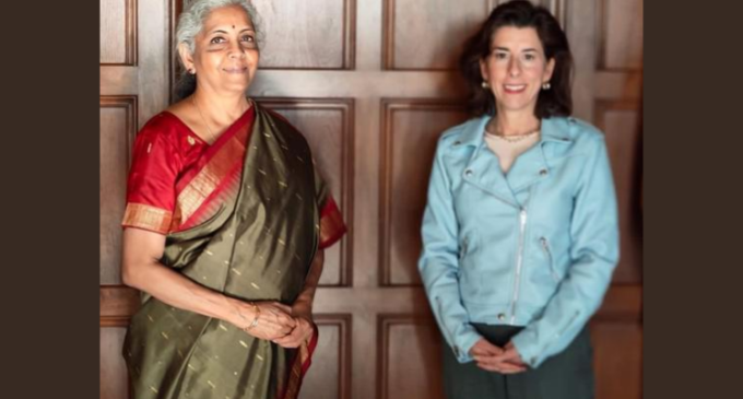 Sitharaman, US Secretary of Commerce discuss economic cooperation