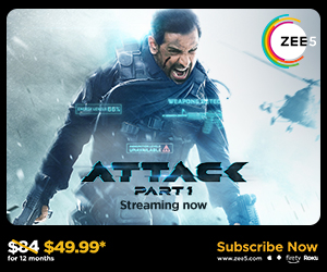 Attack Part 1 on ZEE 5