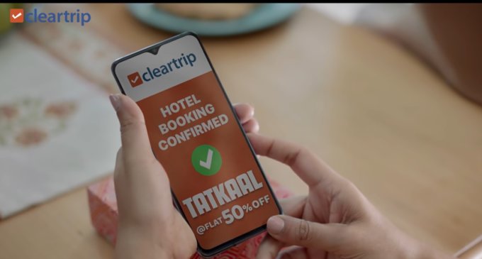 Cleartrip Tatkaal offers Flat 50% off on all domestic flights and hotels