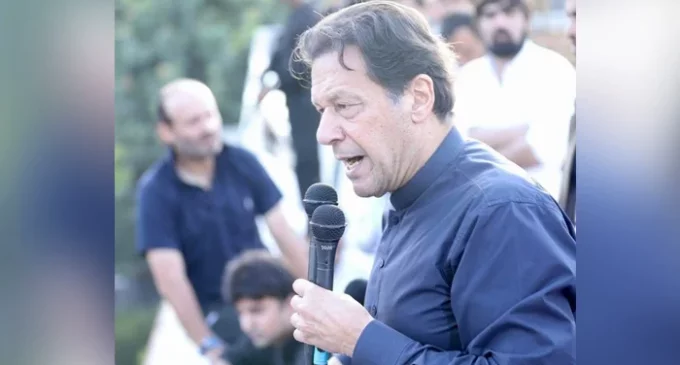 India is free but we are slaves: Imran Khan