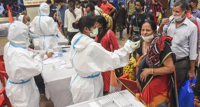 India reports 3,545 new COVID cases, positivity rate at 0.76 pc
