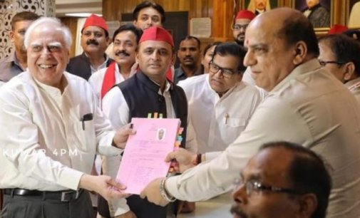Kapil Sibal resigns from Congress, files Rajya Sabha nomination with SP’s support