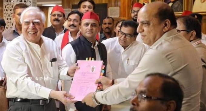 Kapil Sibal resigns from Congress, files Rajya Sabha nomination with SP’s support