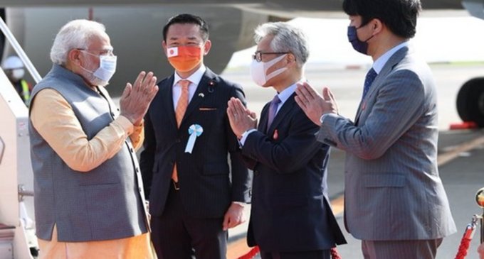 On Japan visit, PM Modi in Op-Ed notes age-old link as bedrock of bilateral ties