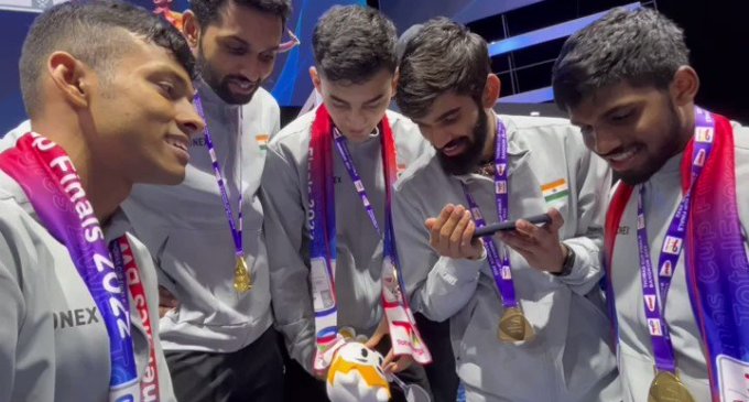 PM Modi calls up Indian team after historic Thomas Cup win, invites them to share their experiences