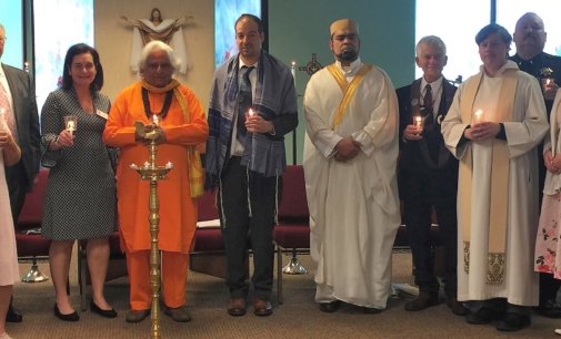 Multi-faith clergy held candlelight vigil for Buffalo shooting victims