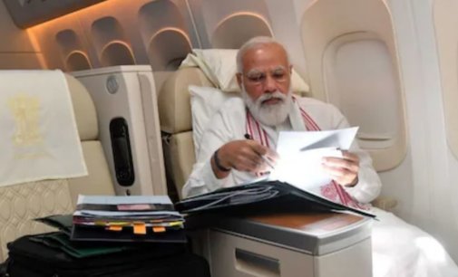 Why does PM Modi prefer night travel for foreign tours?