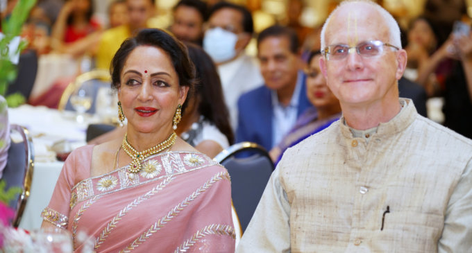 Bollywood legend Hema Malini supports ISKCON Naperville
