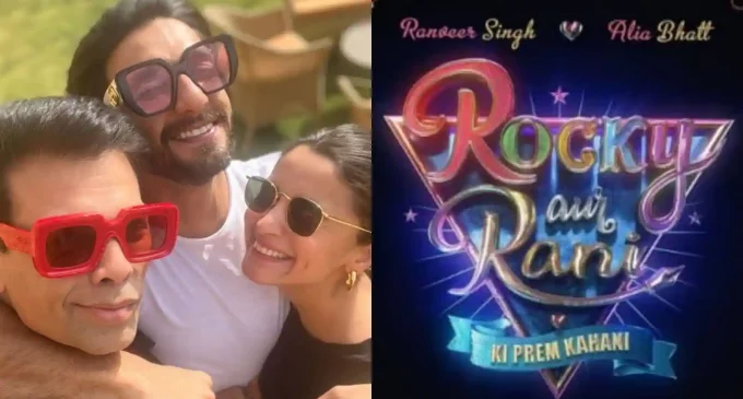 ‘Rocky aur Rani’ duo Alia-Ranveer enjoy lunch with KJo in London