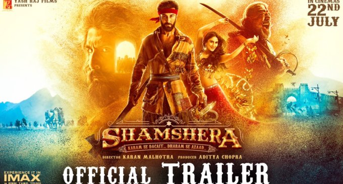 Shamshera trailer: Ranbir Kapoor plays double role, locks horns with ruthless Sanjay Dutt