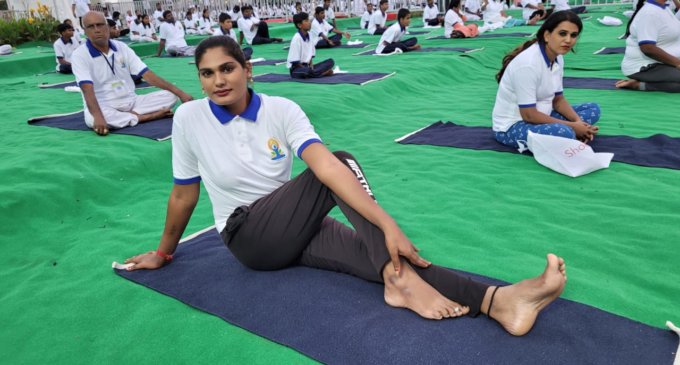 International Yoga Day: Transgenders perform yoga with PM Modi, say they ‘feel honoured’