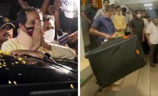 Uddhav Thackeray leaves official residence Varsha for family home amid Maharashtra crisis