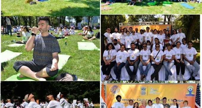 Indian Consulate celebrates 8th International Day of Yoga