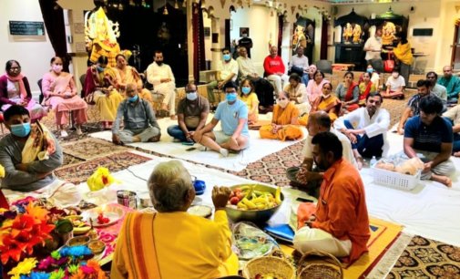 Guru Purnima at Hindu Mandir Lake County