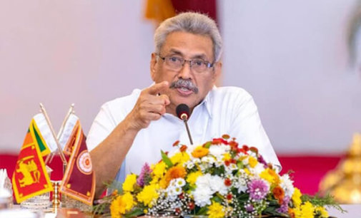 Sri Lankan President Gotabaya Rajapaksa departs for Singapore from Maldives