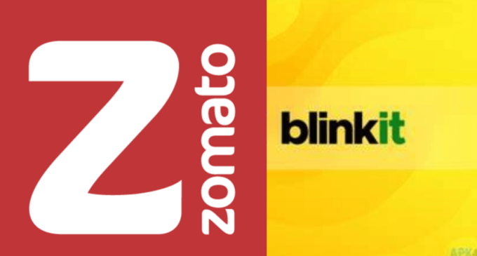 Zomato shares tumble over 20 pc since it announced Blinkit acquisition