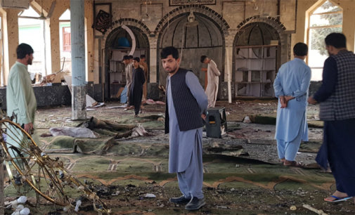 At least 20 dead, 40 injured in mosque explosion in Kabul