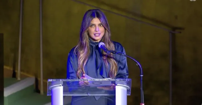 Priyanka Chopra gives empowering speech at UN General Assembly; Check out what she said - Vimarsana News