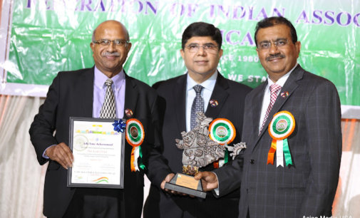 Shri Kantibhai S Patel Honoured