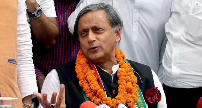 Won’t withdraw nomination for Cong presidential poll: Tharoor
