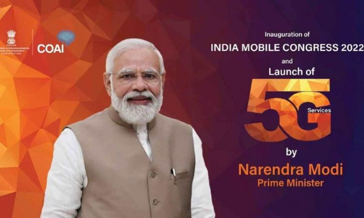 PM Modi to launch 5G services today | India Post News Paper - Vimarsana News
