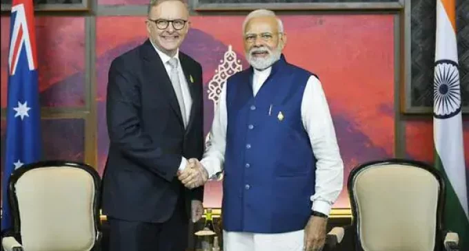“Date is set”: India, Australia trade deal to enter into force on December 29