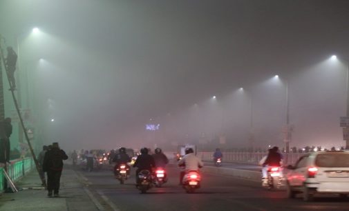 Delhi wakes up to dense fog as cold wave continues in national capital