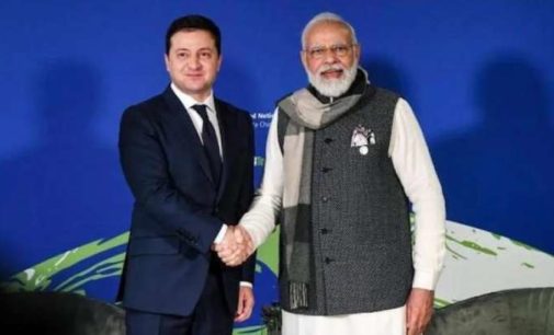 PM Modi shares views about ongoing Russia-Ukraine conflict with Zelenskyy