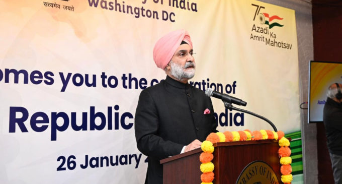 Celebration of India’s 74th Republic Day by Embassy of India, Washington DC