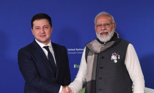India, Ukraine discuss Ukrainian Peace Plan
