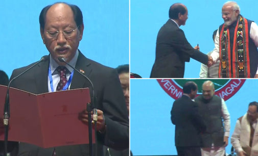 NDPP leader Neiphiu Rio takes oath as Chief Minister of Nagaland for fifth time