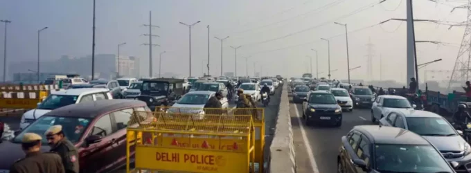Delhi: Security beefed up at Ramlila Maidan ahead of Kisan Mahapanchayat
